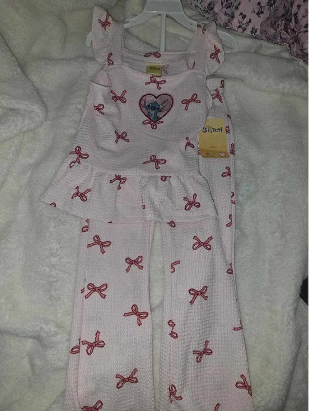 Stitch two piece outfit back to school size 4